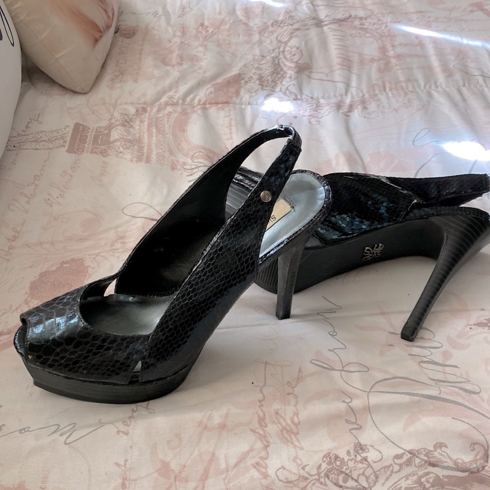 Sexy snake skin heels
